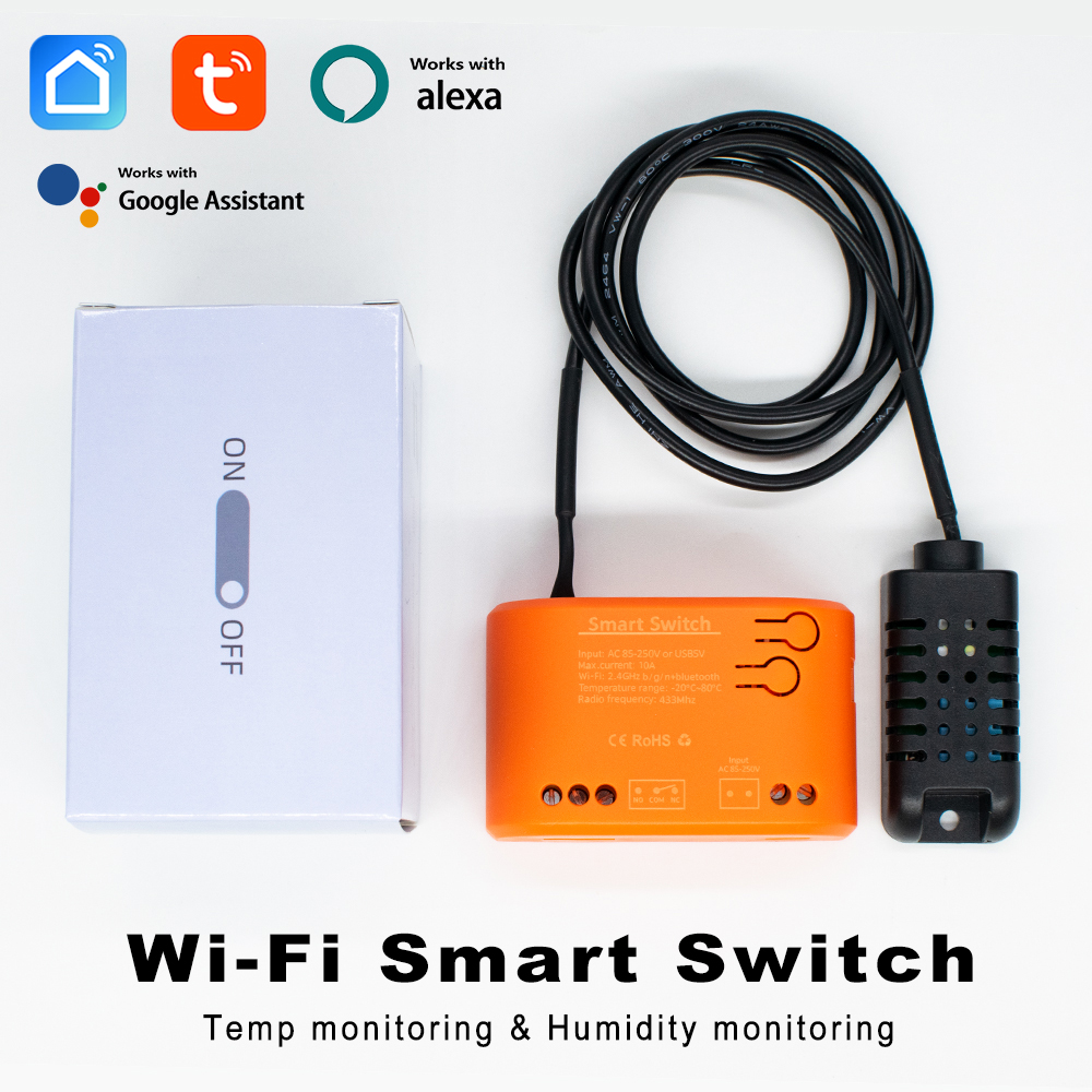 Home Cinema Alexa - Tuya WiFi Temperature Humidity Sensor With