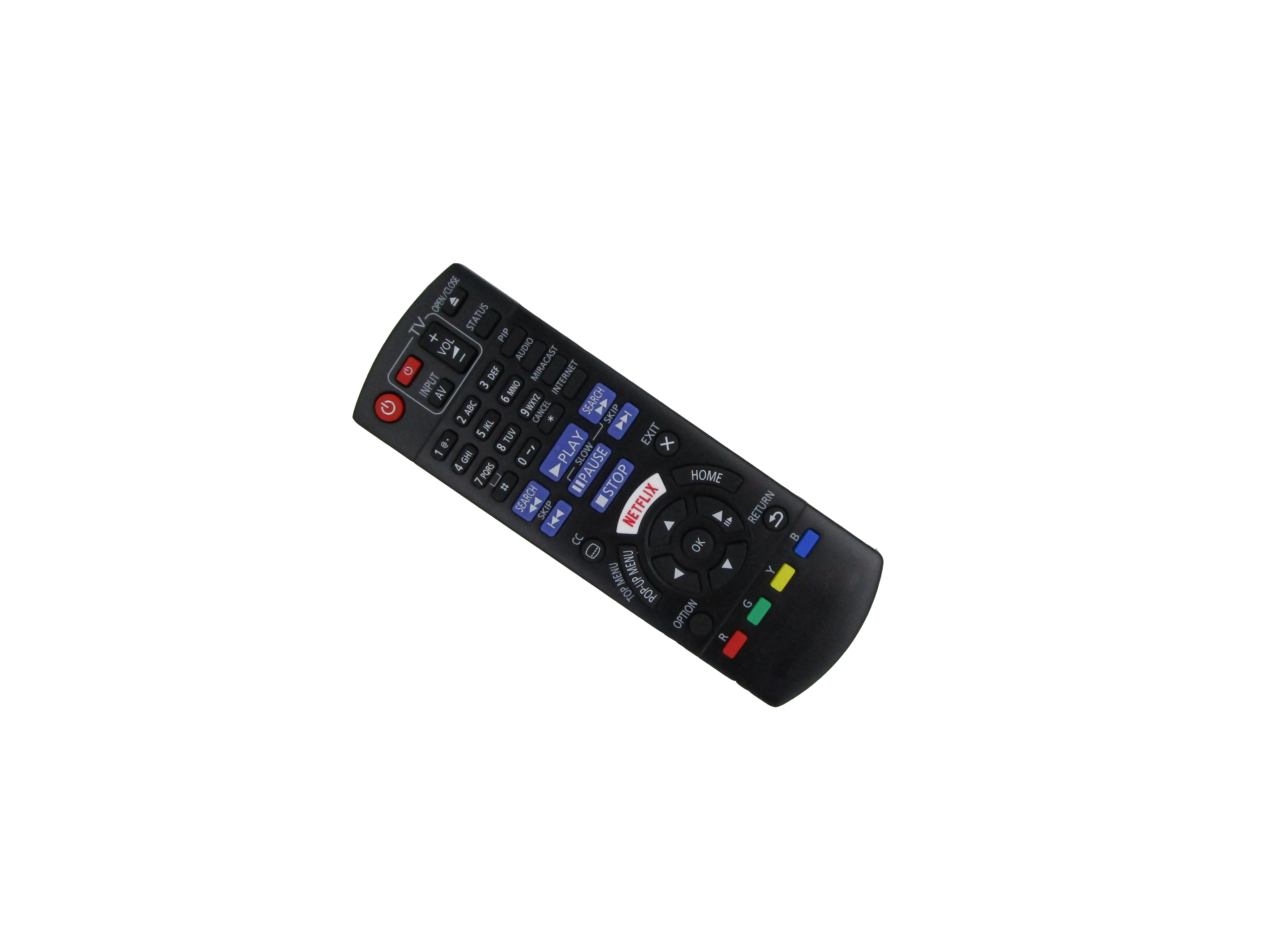 Blu Ray Disc Player - Remote Control For Panasonic DMP-BDT281 DMP-BDT180