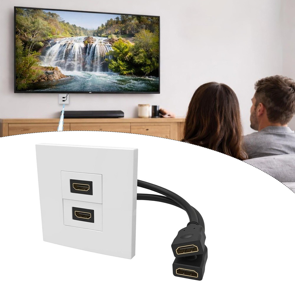 Dual Port Wall Plate with Pigt - Home Cinema Gaming incelemesi ve fiyatı