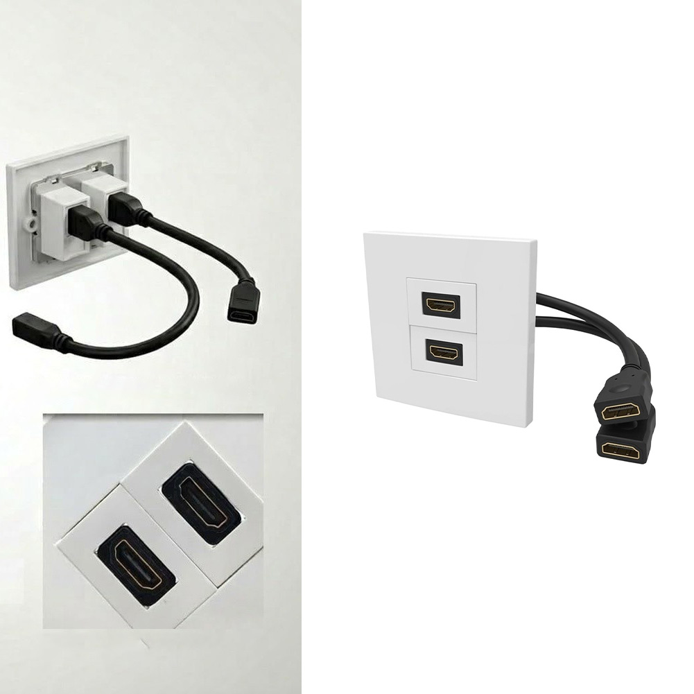 Dual Port Wall Plate with Pigt - Home Cinema Gaming incelemesi ve fiyatı