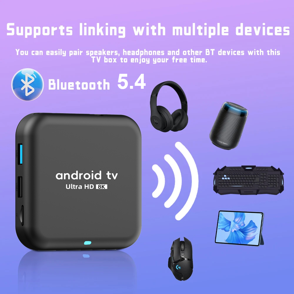 Android 16 TV Box Q18 RK 3518  - Home Cinema Google incelemesi ve fiyatı