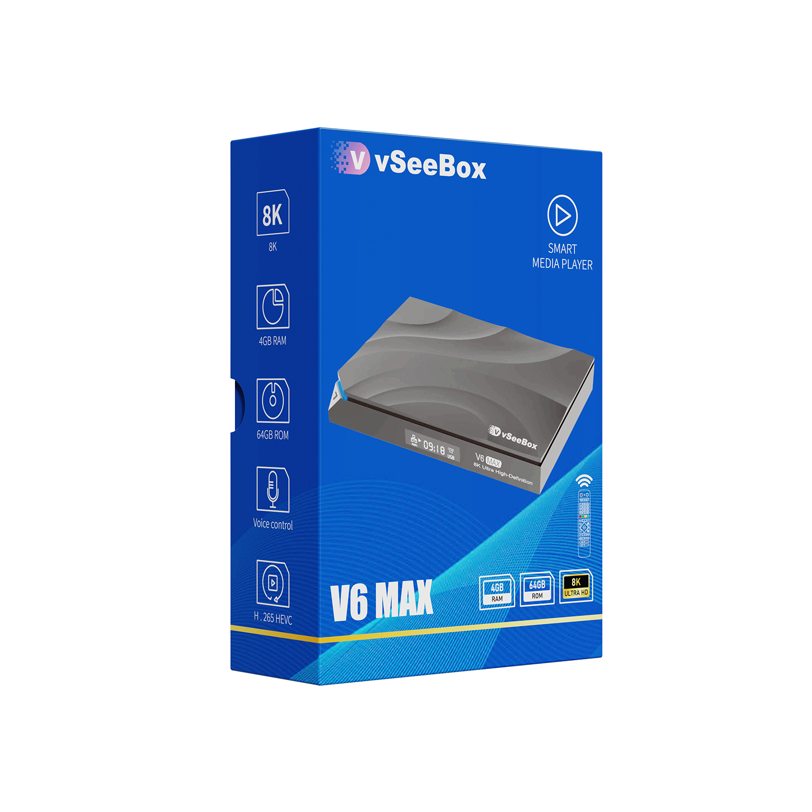vSeeBox V6 Max 64GB 8K HD Offi - Home Cinema Google incelemesi ve fiyatı