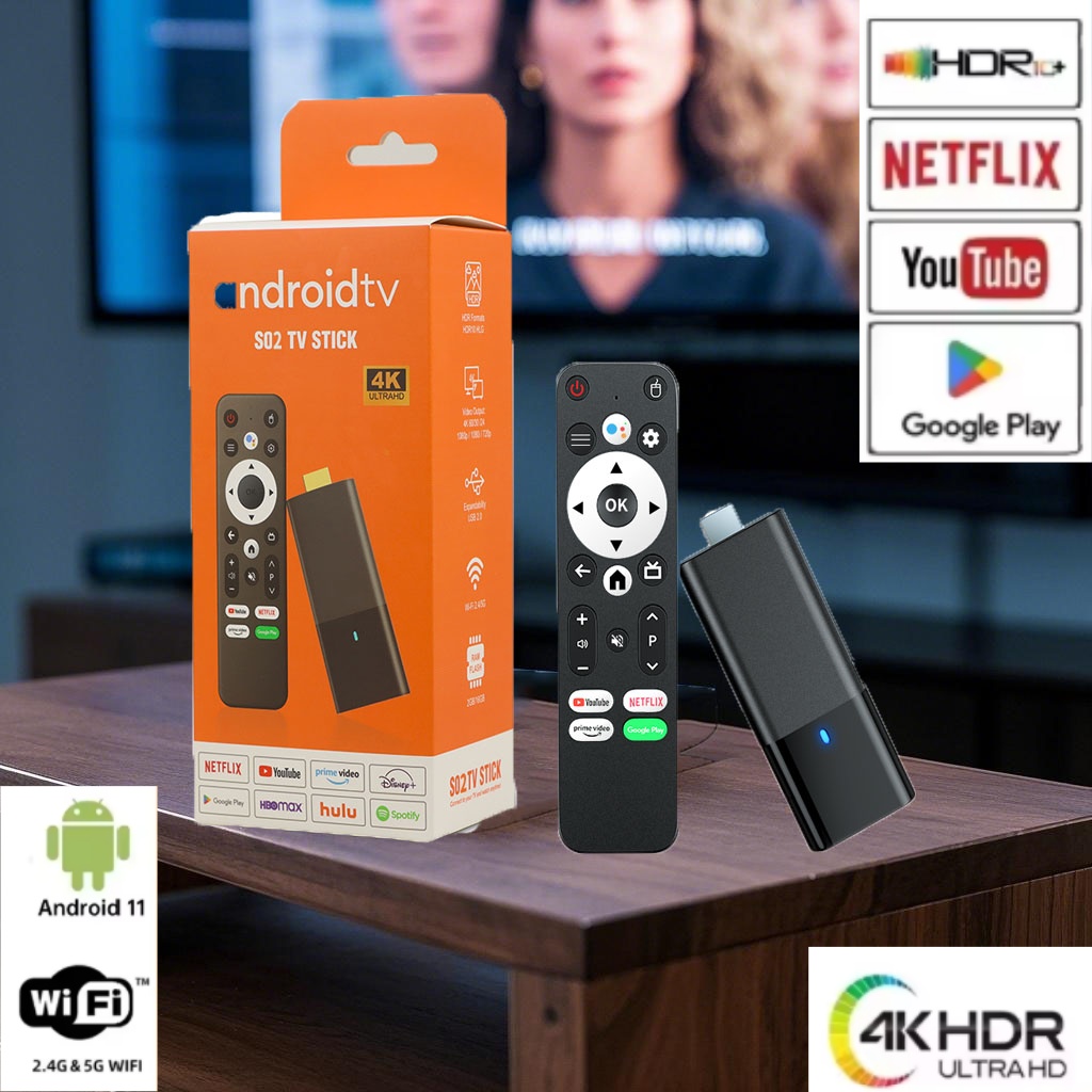 Android S01 Tv Stick 4k Dual W - Home Cinema Google incelemesi ve fiyatı