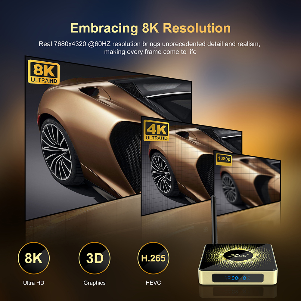 X96 X10 Amlogic S928X-J TV Box - Home Cinema Google incelemesi ve fiyatı