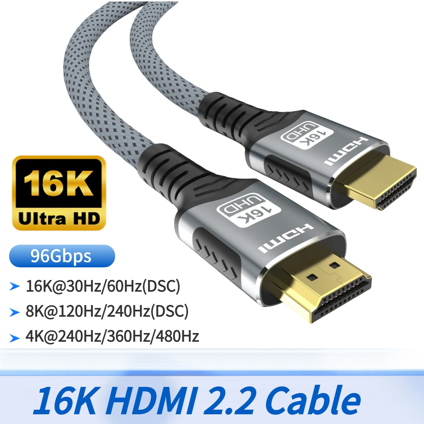 16K HDMI 2.2 Cable 96Gbps 8K@1 - Home Cinema Gaming incelemesi ve fiyatı