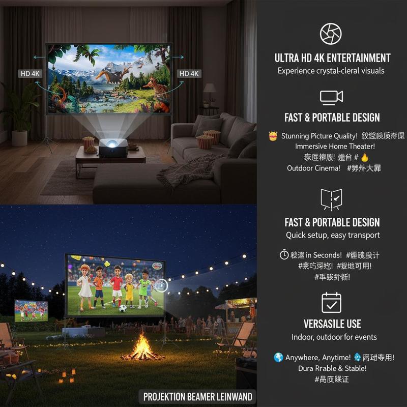 Projection projector screen wi - Home Cinema Events incelemesi ve fiyatı