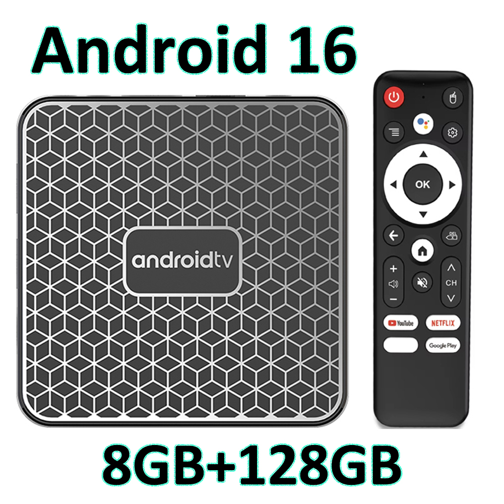T8s Android 16 Smart TV Box 8G - Home Cinema Google incelemesi ve fiyatı