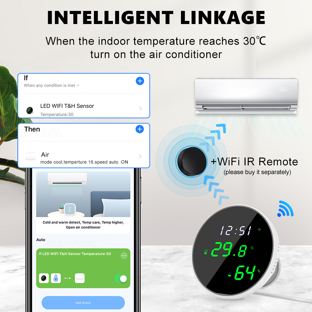 Tuya USB Smart Temperature Hum - Home Cinema Alexa incelemesi ve fiyatı
