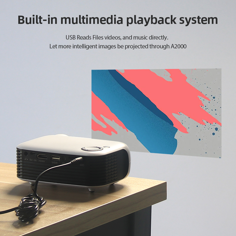 A2000 Mini Projector Portable  - Home Cinema Gaming incelemesi ve fiyatı