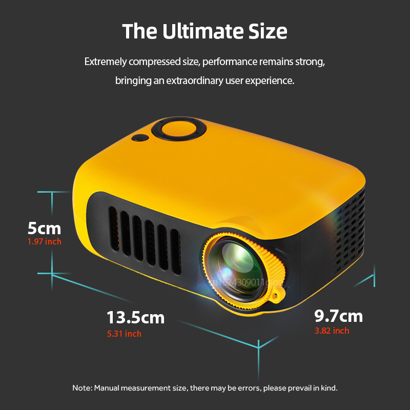 A2000 Mini Projector Portable  - Home Cinema Gaming incelemesi ve fiyatı