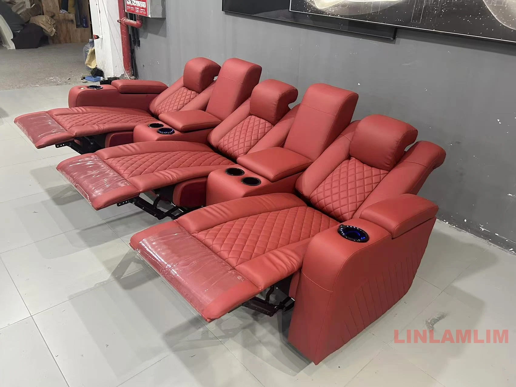 Linlamlim Luxury 3-Seat Reclin - Home Cinema Couch incelemesi ve fiyatı