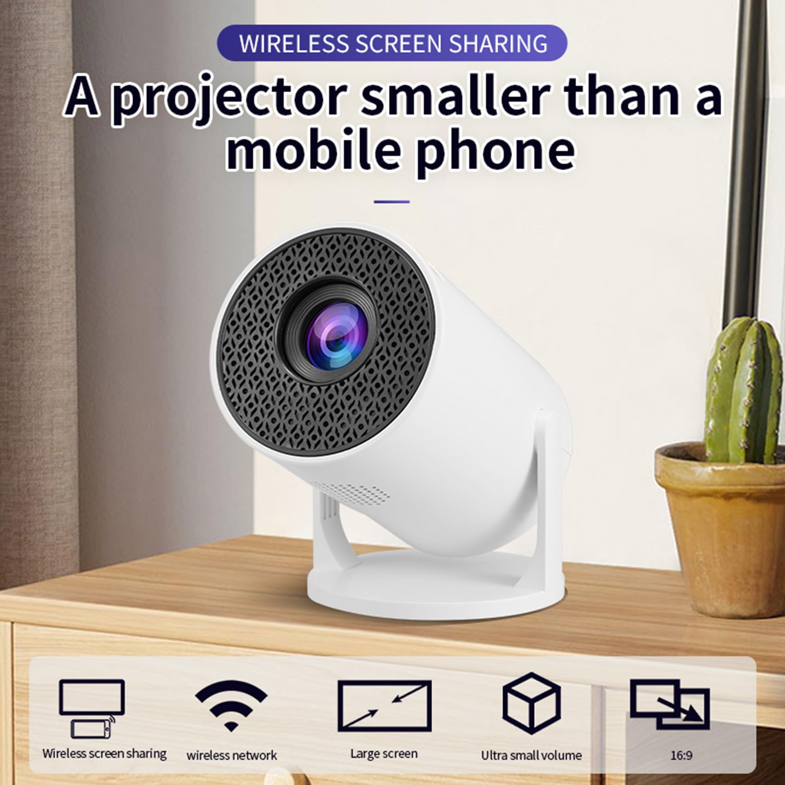 M5 8K Wifi 6 Projector Ultra H - Home Cinema Gaming incelemesi ve fiyatı