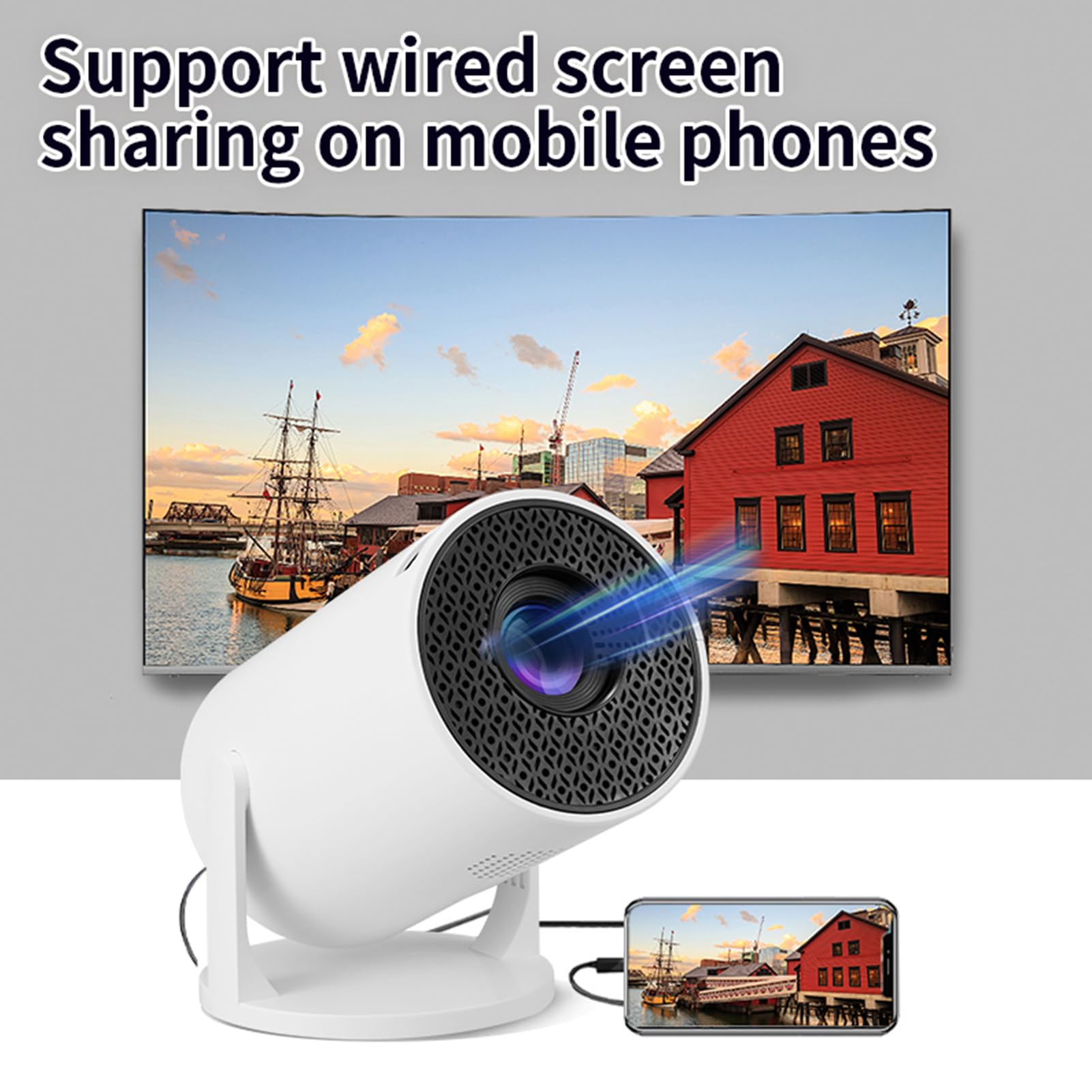 M5 8K Wifi 6 Projector Ultra H - Home Cinema Gaming incelemesi ve fiyatı
