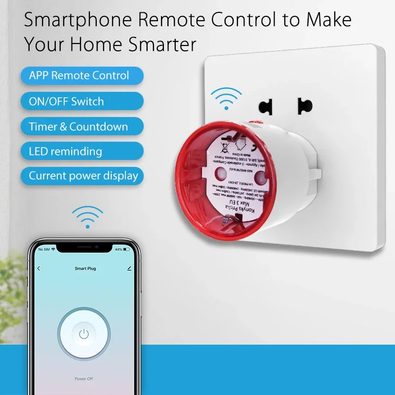 Tuya WiFi Smart Plug Socket EU - Home Cinema Alexa incelemesi ve fiyatı