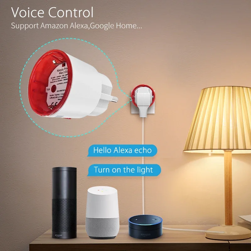 Tuya WiFi Smart Plug Socket EU - Home Cinema Alexa incelemesi ve fiyatı