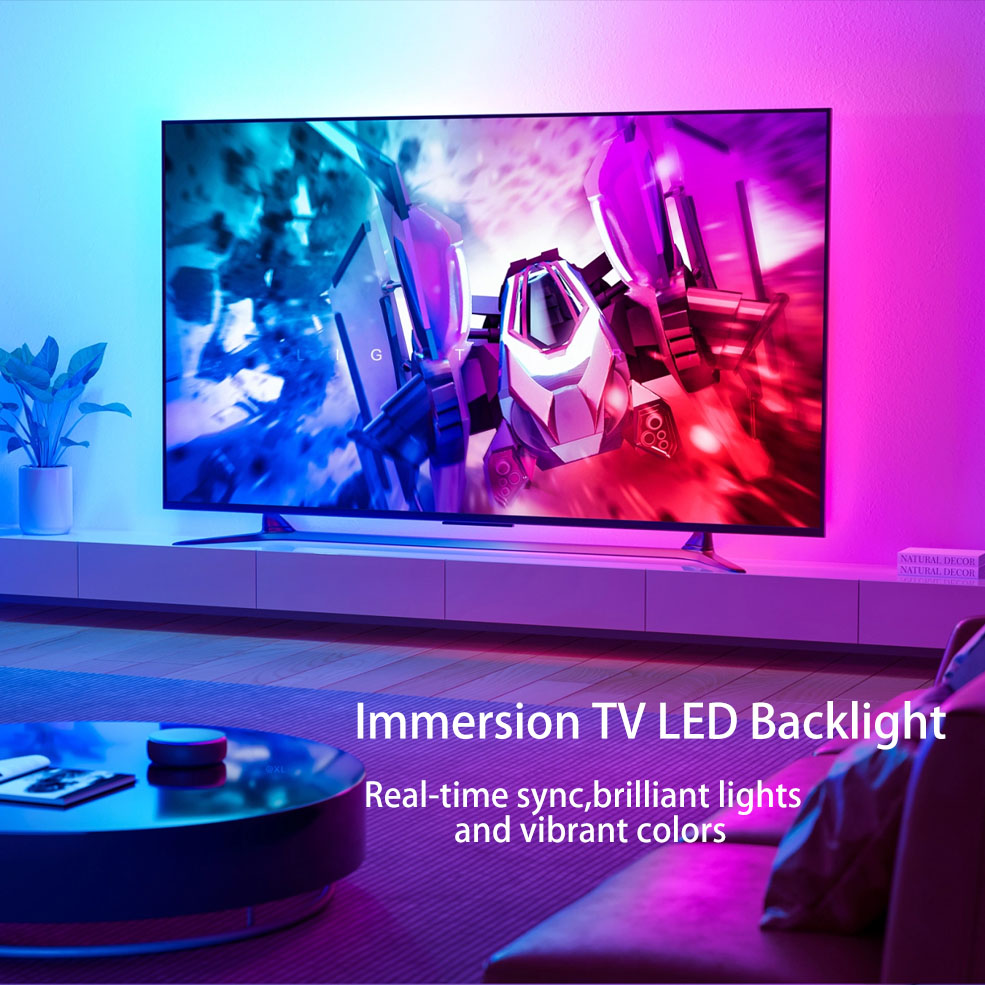 Smart Ambient TV Led Backlight - Home Cinema Google incelemesi ve fiyatı