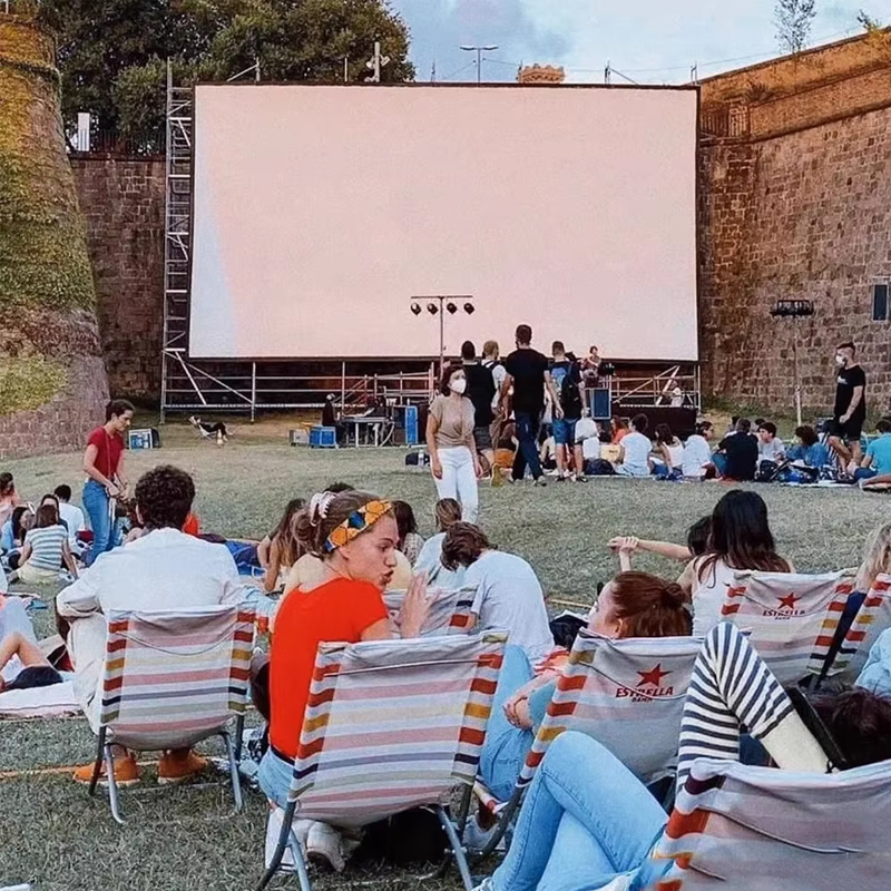 AUN 180 Inch 16:9 Portable Pro - Home Cinema Events incelemesi ve fiyatı