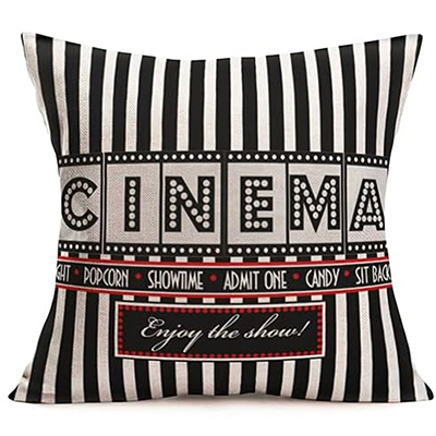 Retro Cinema Pillowcase Person - Home Cinema Couch incelemesi ve fiyatı