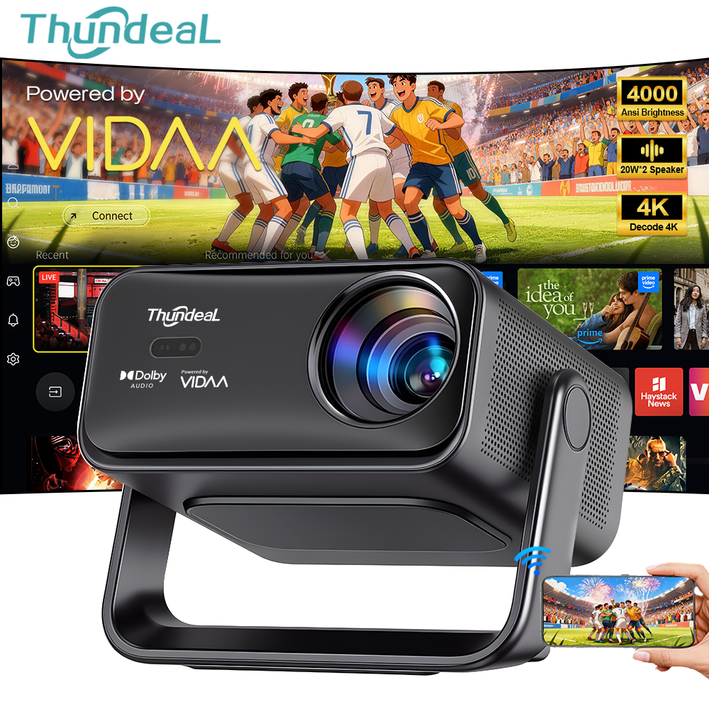 ThundeaL X VIDAA TD99W 4K Full - Home Cinema Gaming incelemesi ve fiyatı