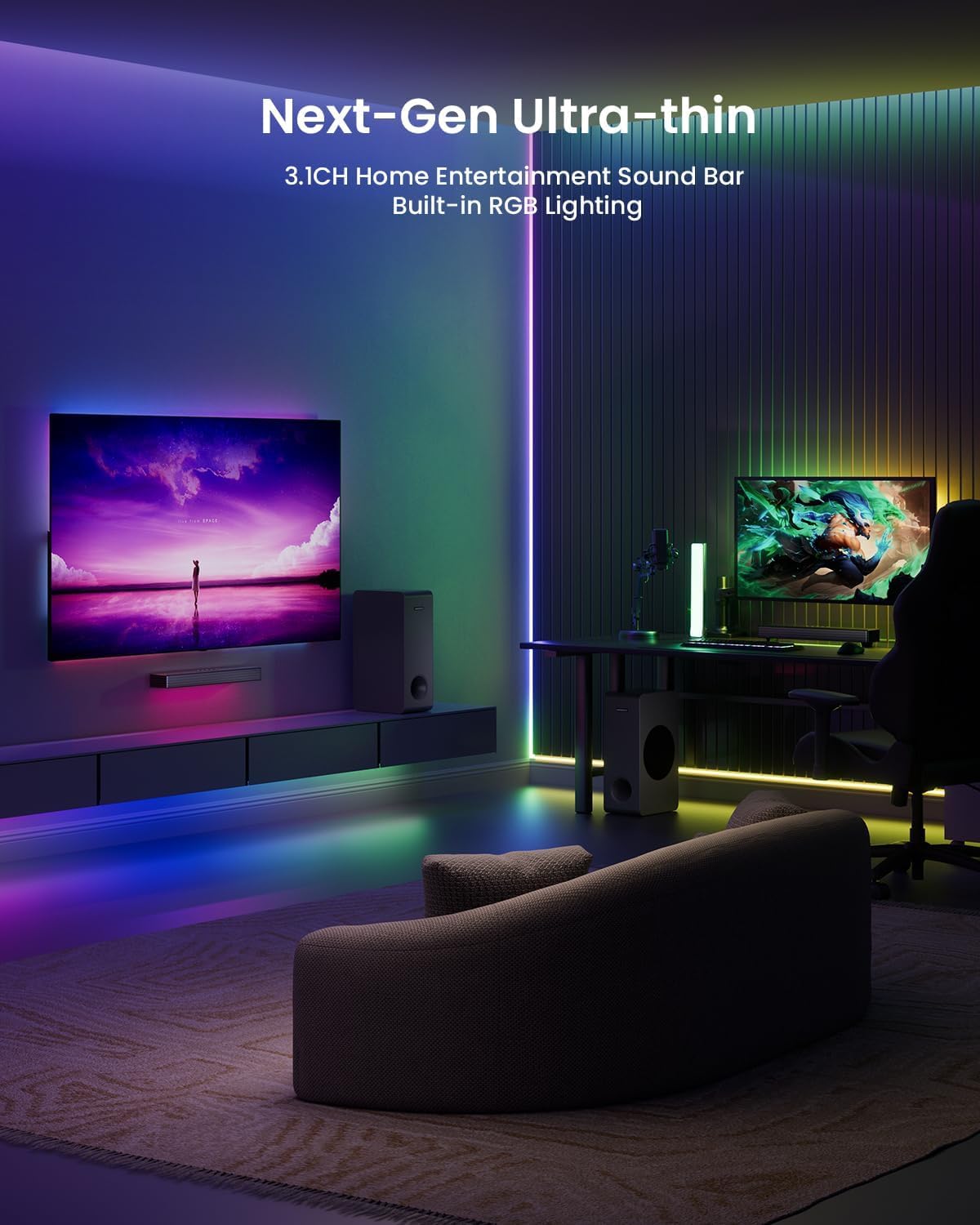 Sound Bar Subwoofer Smart Tv G - Home Cinema Gaming incelemesi ve fiyatı