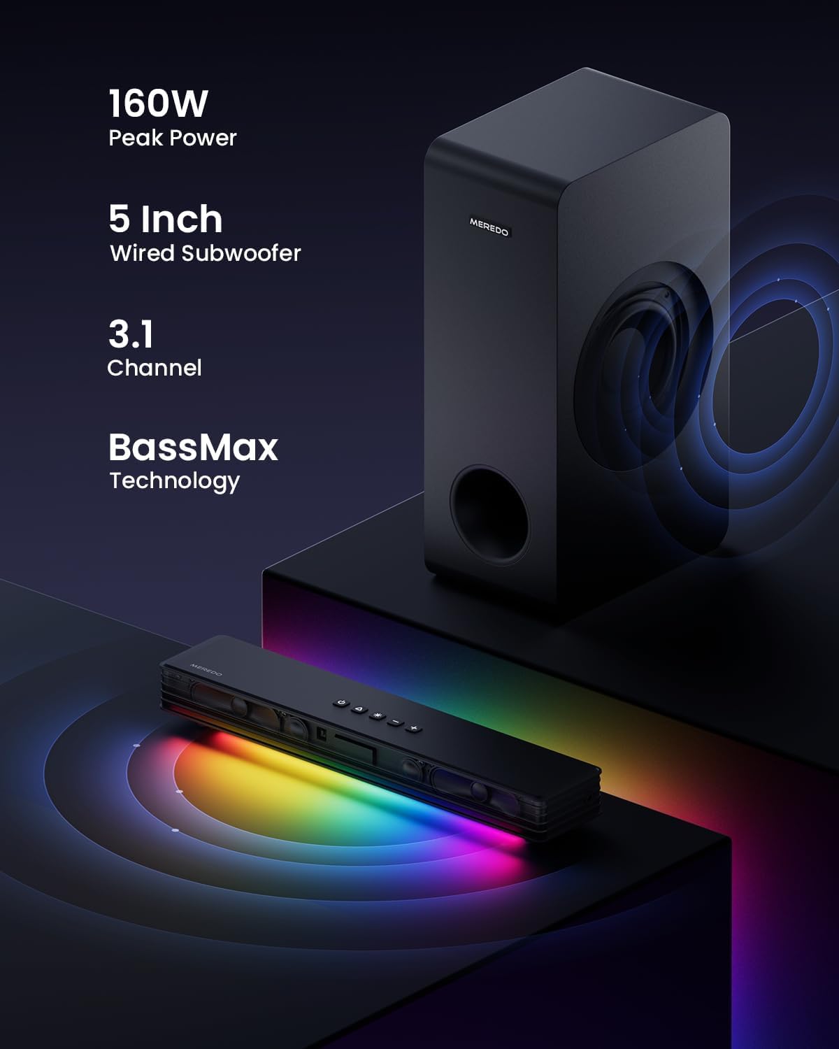 Sound Bar Subwoofer Smart Tv G - Home Cinema Gaming incelemesi ve fiyatı