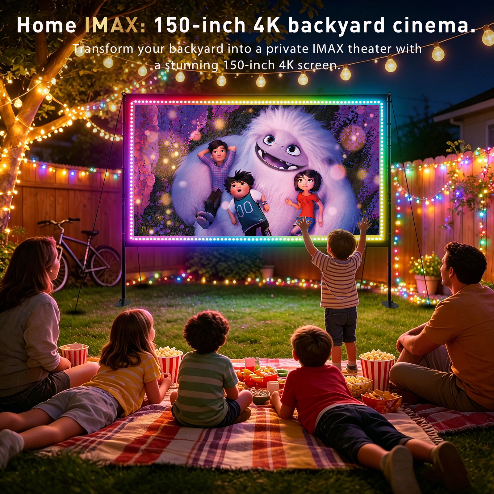 LED Projector Screen with Stan - Home Cinema Events incelemesi ve fiyatı