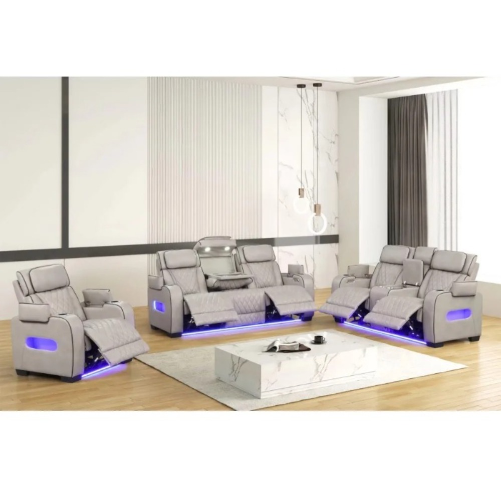 Electric Recliner Chair PU Lea - Home Cinema Couch incelemesi ve fiyatı