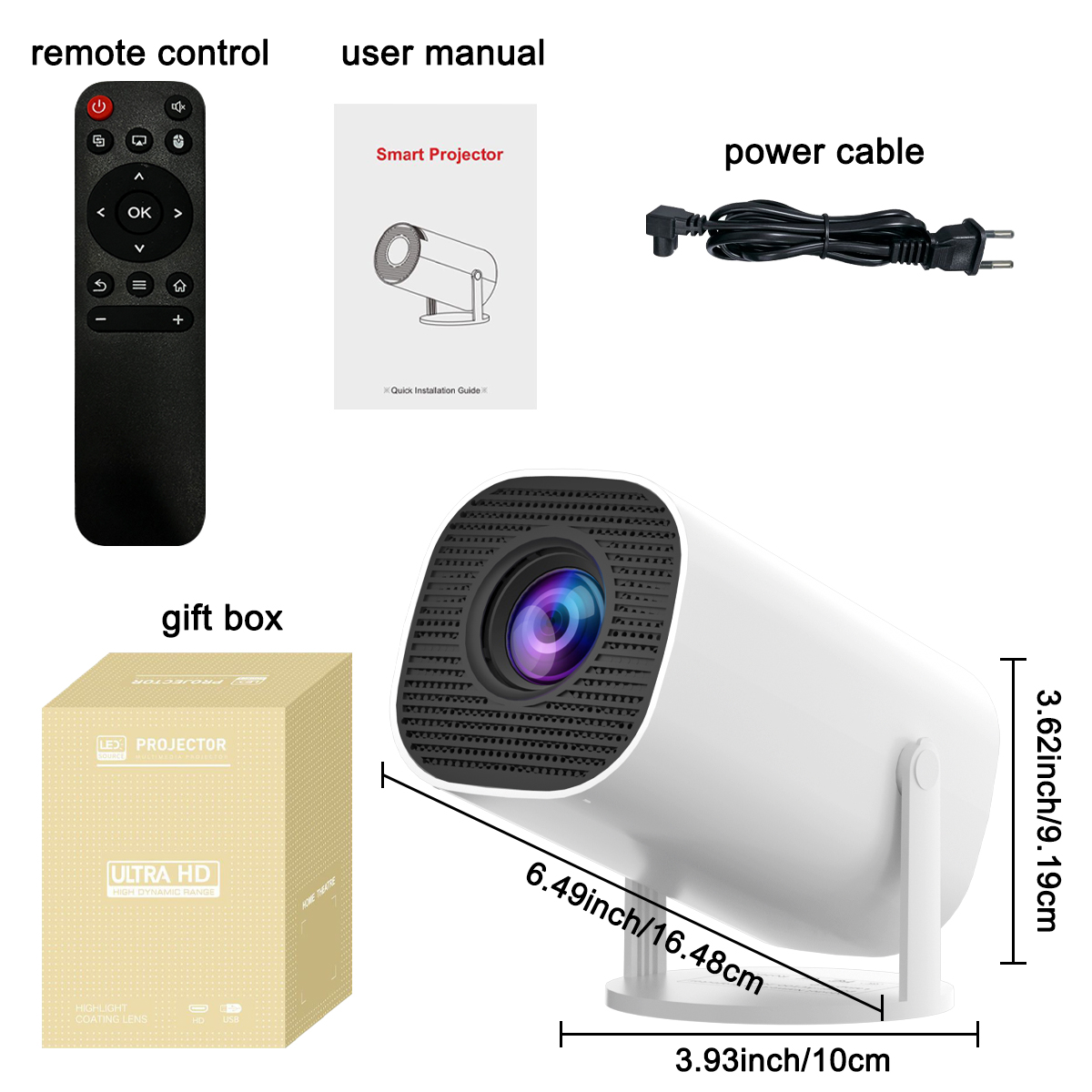 Mini Projector with WiFi & Blu - Home Cinema Gaming incelemesi ve fiyatı
