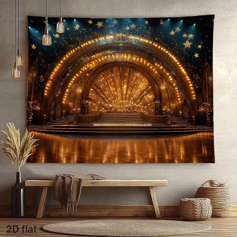 Luxury Golden Theater Stage Ar - Home Cinema Events incelemesi ve fiyatı