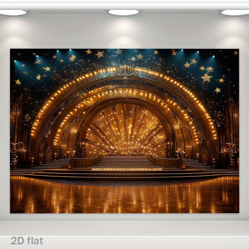 Luxury Golden Theater Stage Ar - Home Cinema Events incelemesi ve fiyatı