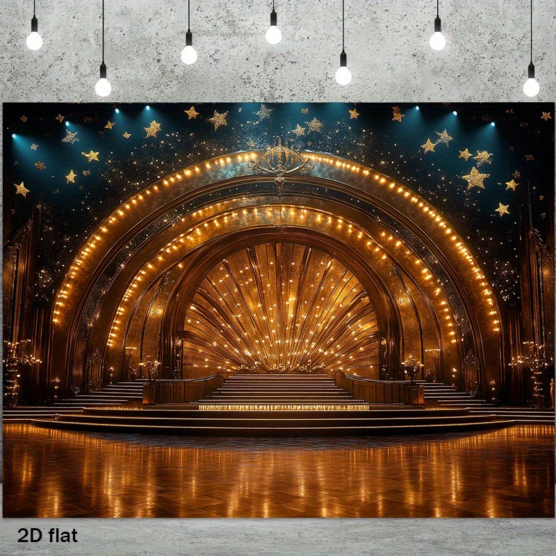 Luxury Golden Theater Stage Ar - Home Cinema Events incelemesi ve fiyatı