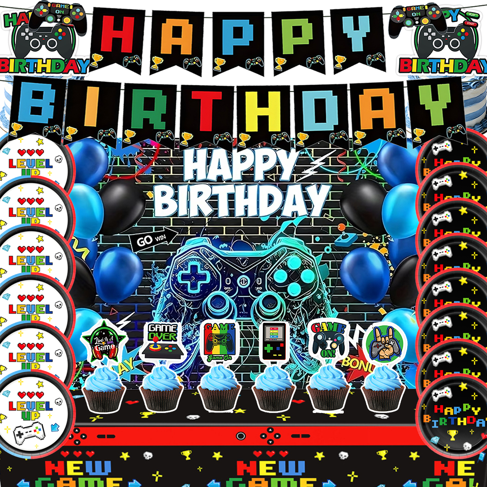 Gamepad Theme Gamer Kid Birthd - Home Cinema Gaming incelemesi ve fiyatı