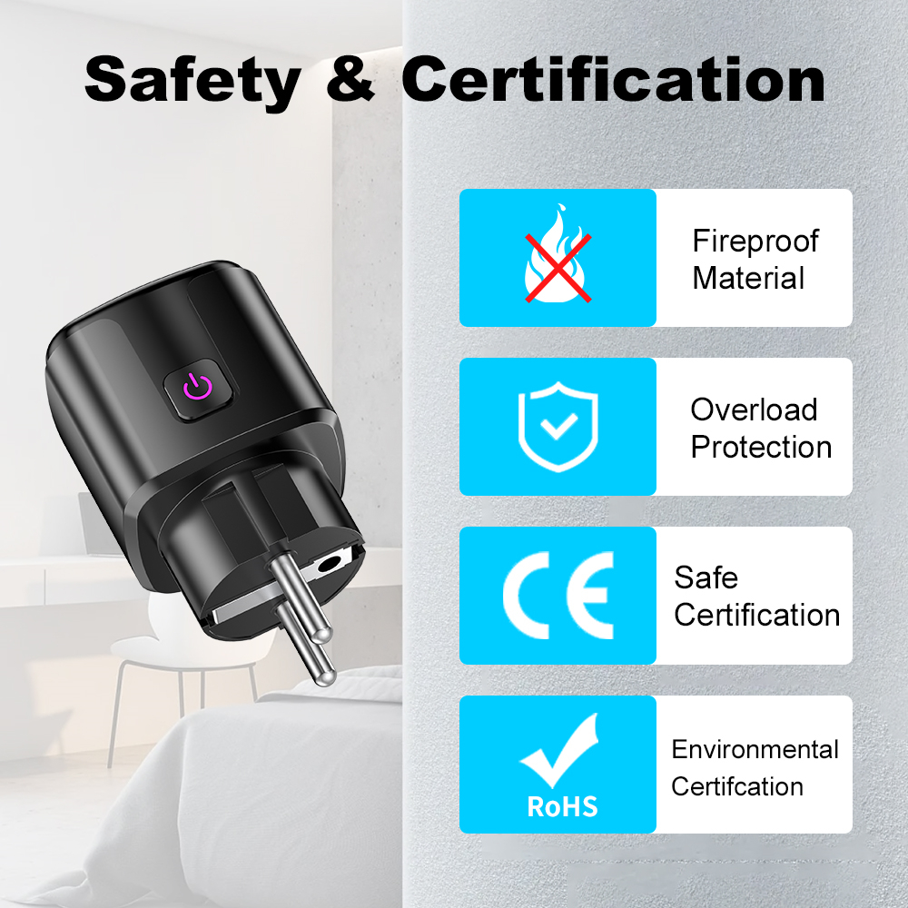Smart 20A EU Plug WiFi+Bluetoo - Home Cinema Alexa incelemesi ve fiyatı