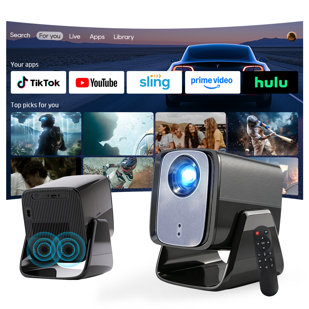 LYNCast Smart Projector with W - Home Cinema Gaming incelemesi ve fiyatı