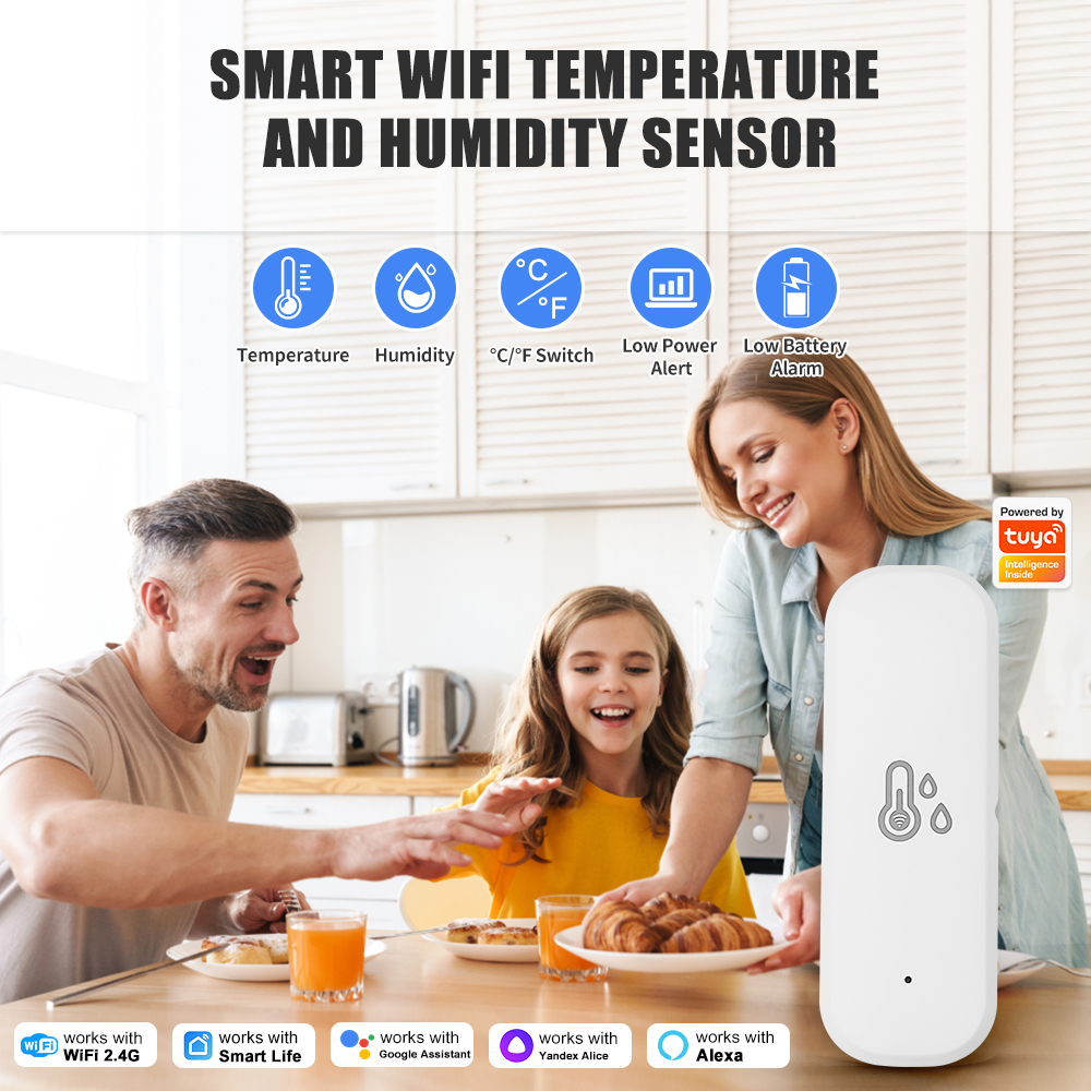 Tuya WiFi Temperature Sensor I - Home Cinema Alexa incelemesi ve fiyatı