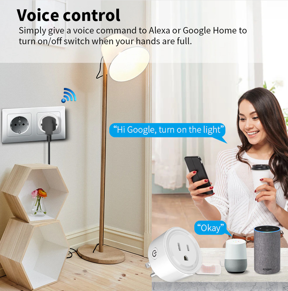 Tuya WiFi Or Zigbee Smart Sock - Home Cinema Alexa incelemesi ve fiyatı