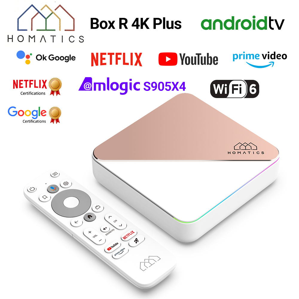HOMATICS Box R 4K Plus TV Box  - Home Cinema Google incelemesi ve fiyatı