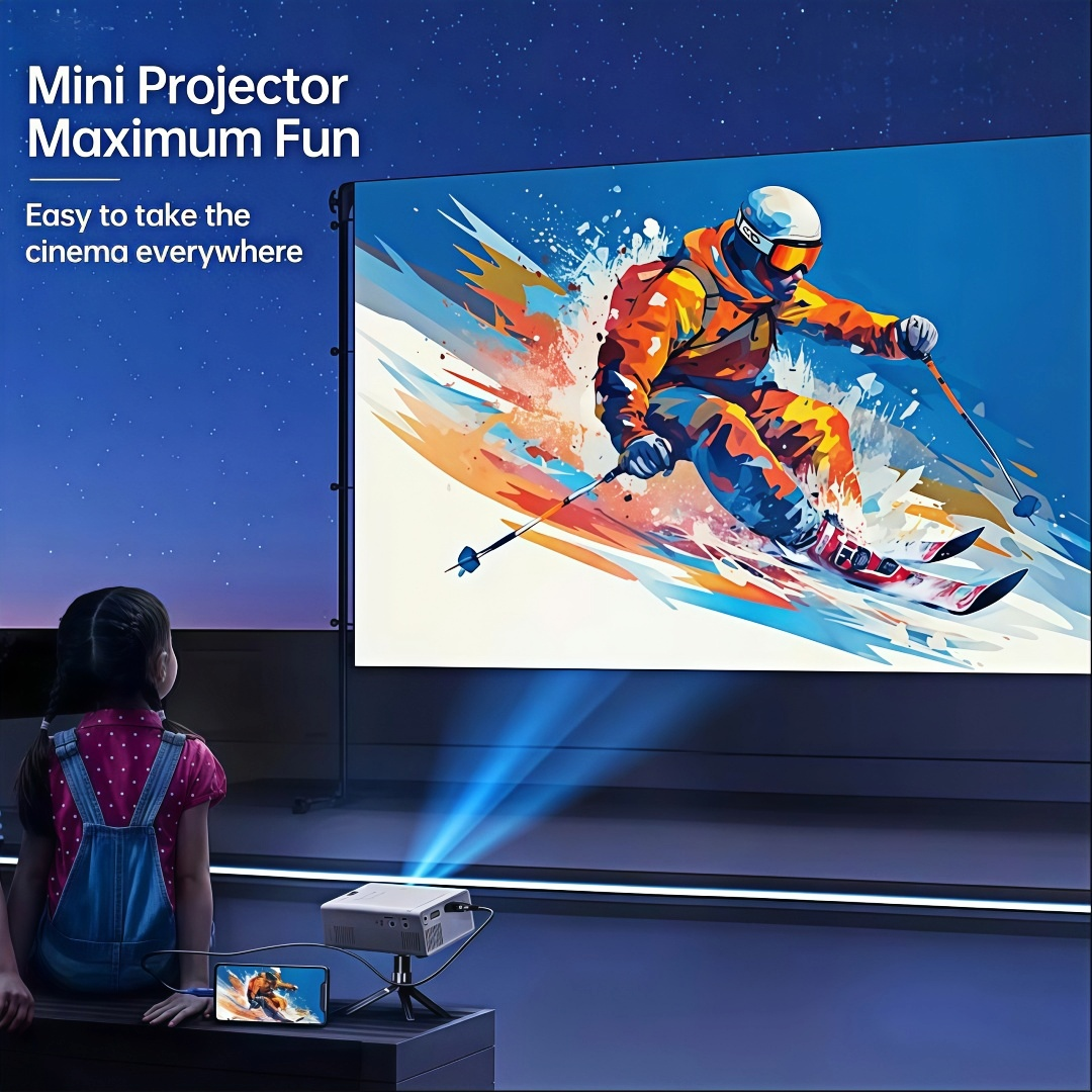 XNANO Mini Projector Portable  - Home Cinema Gaming incelemesi ve fiyatı