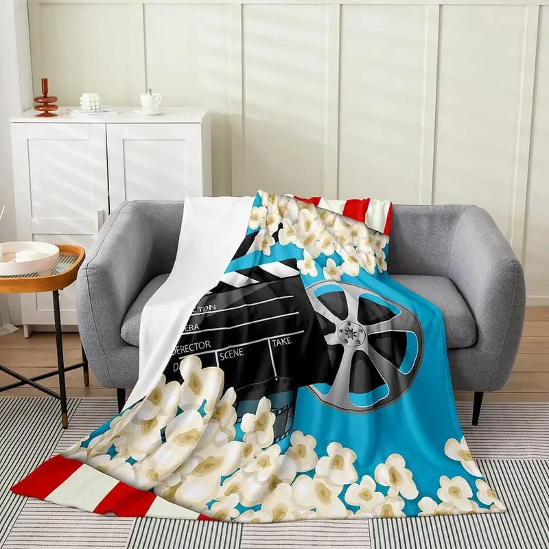 Vintage Cinema Ticket Throw Bl - Home Cinema Couch incelemesi ve fiyatı