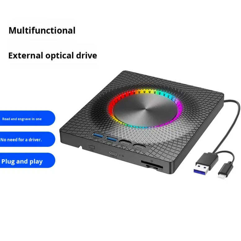 7 in 1 USB3.0&Type C CD DVD Pl - Blu Ray Disc Player incelemesi ve fiyatı