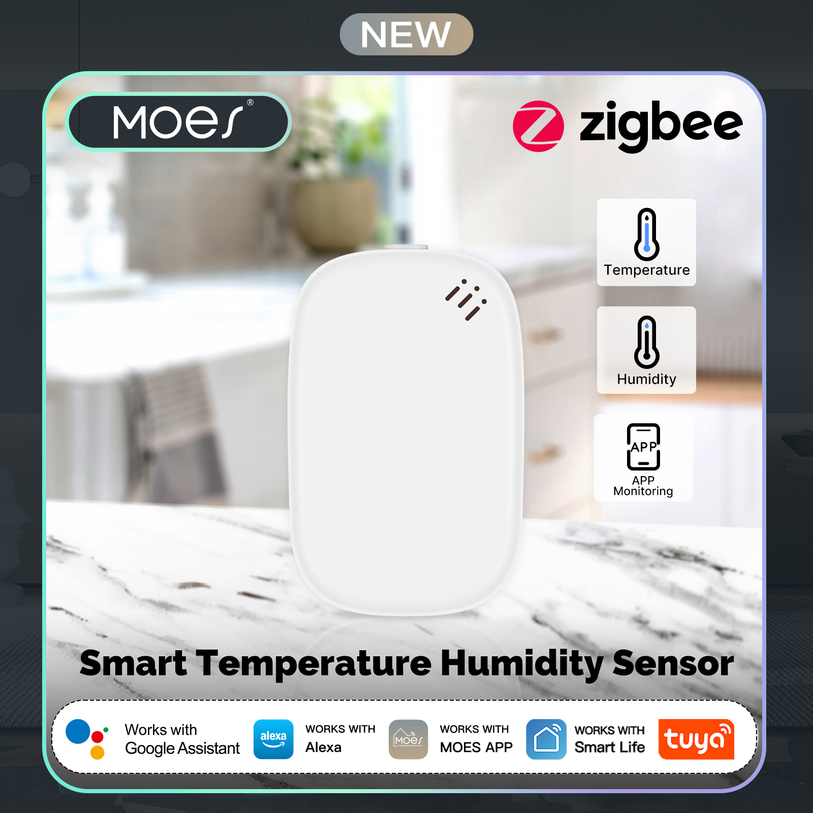 MOES Tuya Zigbee Smart Tempera - Home Cinema Alexa incelemesi ve fiyatı