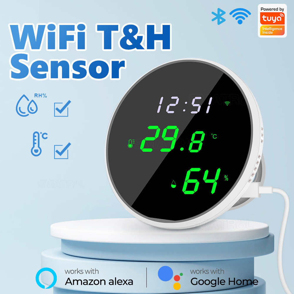 Tuya USB Smart Temperature Hum - Home Cinema Alexa incelemesi ve fiyatı