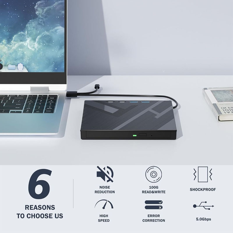 7 in 1 External Blu Ray Drive  - Blu Ray Disc Player incelemesi ve fiyatı