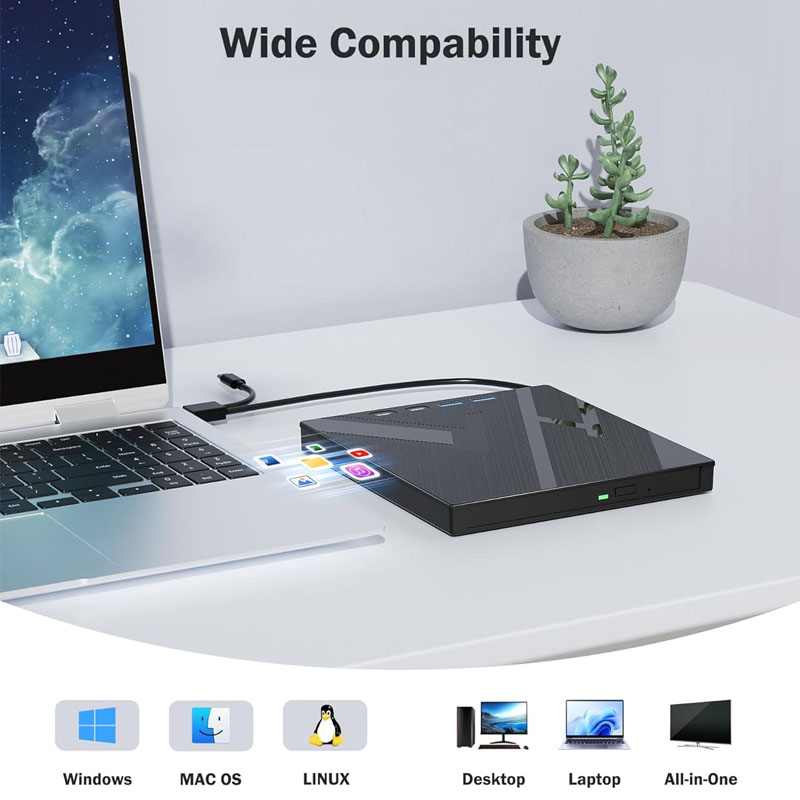 7 in 1 External Blu Ray Drive  - Blu Ray Disc Player incelemesi ve fiyatı