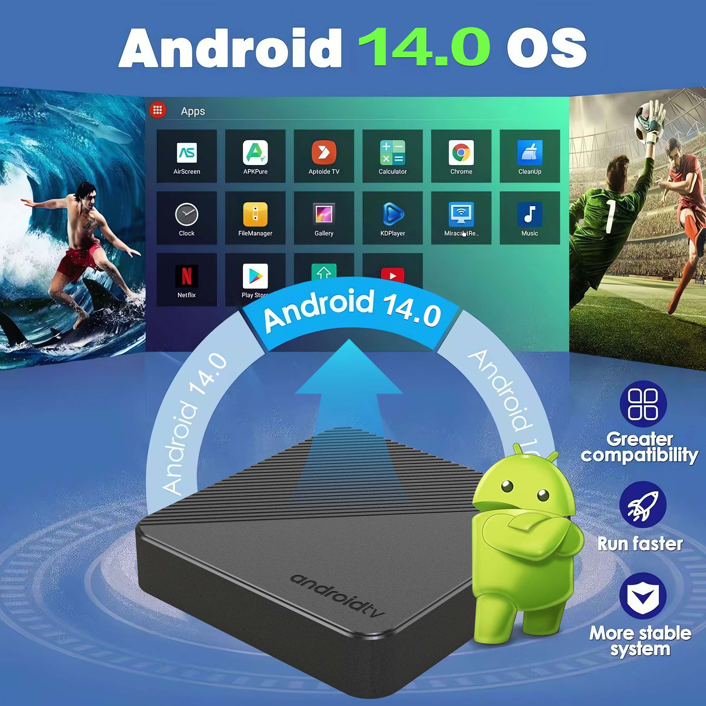 Android14 TV Box Smart Home th - Home Cinema Google incelemesi ve fiyatı